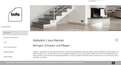 Desktop Screenshot of kalksteinpflege.info